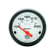 Autometer Phantom 2-1/16in Oil Temp Gauge 100-250F Short Sweep Electric AU5747