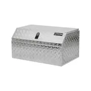 Rhino 900 x 595 x 475mm Aluminium Checkerplate Tool Box