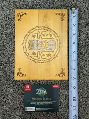 Legend of Zelda Tears of The Kingdom - Wooden Plaque - Collectors