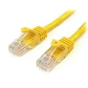 StarTech 3m Yellow Cat5e / Cat 5 Snagless Patch Cable 3 m - 45PAT3MYL
