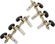 ibasenice 1 Set Guitar Tuner Accessories Guitar Head Peg Acoustic Guitar Tuners Ukulele Tuning Pegs Acoustic Guitar Pegs Guitar Parts Electric Guitar Machine Guitar Accessory Golden Metal