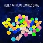 Glow in the Dark UP TO 1000pcs Pebbles Stone Rock Fish Tank Stones Garden Road ≎