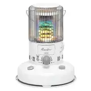 TOYOTOMI RB-G25M Convection Oil Rainbow Flame Heater Batteryless White