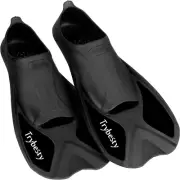 Swim Fins,Short Snorkel Fins Travel Size Flippers for Snorkeling Diving Swimming