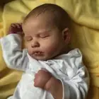 19" Reborn Baby Dolls Loulou Soft Real Doll Sleeping Newborn Handmade Kids Gift