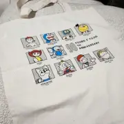 Fujiko F Fujio 90Th Anniversary Eco Bag Doraemon Kiteretsu Perman JPN Limited An