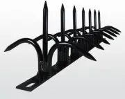 Crime prevention Shinobi Stealth Outdoor Security Fence 5in Claws On Both Sides