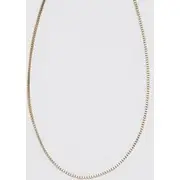 Mens Gold Thin Chain Necklace