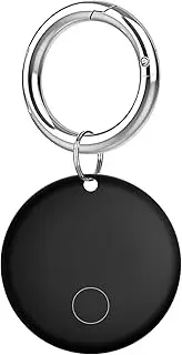 Frylaa Air Tracker Tags GPS Tracker Case,Mini Key Item Finder Locator,No Monthly Fee with Apple Find My(iOS only),Anti-Lost Bluetooth Tag ItemTracker Case for Luggages/Kids/Pets/Wallet/Bag-1Pcs-Black