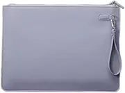 [HAMKVBPR] Mens Briefcase Leather Document Pouch Briefcase Portable for Work Business