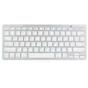 bluetooth Wireless White Keyboard For Macbook Mac iPad iPhone