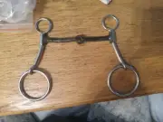New showman gag bit snaffle sweet iron