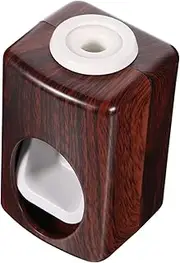 BIUDECO Automatic Toothpaste Squeezing Tool Tooth Brush Toothbrush Toothpaste Toothbrushes Toothbrush Holders Sticky Toothpaste Pusher Sticky Toothpaste Dispenser Brown Plastic
