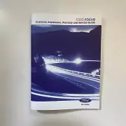NEW BLANK FORD FOCUS SERVICE LOG BOOK BOOKLET