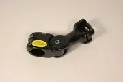 Promax Alloy Adjustable Stem 25.4 x 100mm 0 to 60 degree rise Black 274 Gr ST52