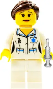 LEGO® Collectible Minifigure NURSE WITH SYRINGE col011 **NEW**