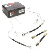 4x Brake Hose Pipeline Set Rear Left Right for VW Golf IV 4 Bora 1J (for: Volkswagen)