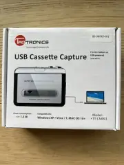 Taotronics Silver MP3 Audio Super Portable Tape Player USB Cassette Capture