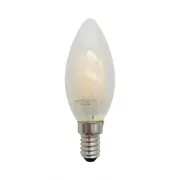 Amonson Lighting NEW Filament Edison LED Bulb Globe E14 4W C35 Frosted Bulb