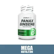 Biotech USA Potent Panax Ginseng Extract, 80% Ginsenosides Energy 60 Capsule