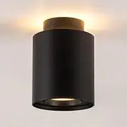URing LED Surface-Mounted Spotlight Swivelling 6 W + 5 W Ceiling Spotlights Ceiling Light Round LED Surface Mounted Light Ceiling Spotlight for Living Room Including LED Chips & GU10 3000 K Warm White