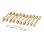 10 Pack Cabinet Pulls Gold Drawer Pulls,aluminum Alloy Pulls For Kitchen Cabinet Hardware Kitchen C