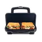 Deluxe Hot Sandwich Maker with Easy-Clean Durable PFAS-Free Nonstick Ceramic Pla