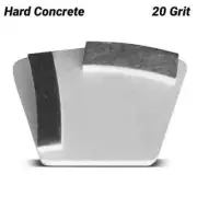 Flextool FT1EHC20-UNIT Bladetec® 20 Grit Quick-Fit Hard Concrete 2 Segment Grind