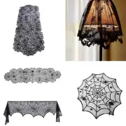 Table Cover Party Washable Anti-crease Black Foldable Ndoor Decorations