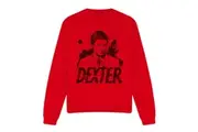 Dexter Unisex Adult Splatter Sweatshirt (Red) - UTTV13207