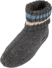 [HAFLINGER] Hüttenschuh Paul, Unisex Adults’ Slippers Hi-Top Slippers