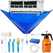Vgvgaj Air Conditioner Cleanings Kit | 1 Set Split Ac Cleanings Kit | Air Conditioning System Tools, Wall Mounted Dust Washing Protector for Household