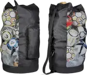 Gagasport Extra Large Sports Bag for 13 Soccer Balls or 10 Basketballs