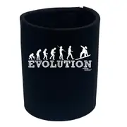 Evolution Snowboarder - Funny Novelty Stubby Holder