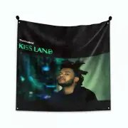 The Weeknd, Kiss Land Art Music Album Tapestry Hanging Flag 3/4FT