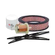 Sakura Front Wiper Blades & Filter Service Kit for Holden Rodeo KB28 29 Plastic