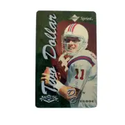 Drew Bledsoe 1995 Classic Assets $2 Sprint Phone Card.