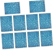 DIY Decorative Decal 10pcs Water Grain Sticker for Micro Landscape and Craft Projects
