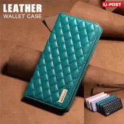For Samsung S24 S23 Ultra S22 S21Plus FE Case Luxury Leather Magnet Wallet Cover