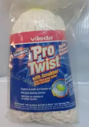 Pro Twist with Scrubber/Roll-O-Matic Self Twist -Mop Refill - BRAND NEW Vileda