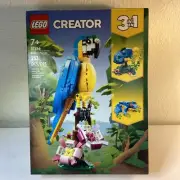 LEGO Creator 3in1 Exotic Parrot Fri Fish (31136) NEW SEALED
