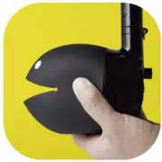 Otamatone Black CUBE Techno Musical Instrument Toy Music Note Character