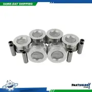 DNJ P422 Std. Complete Piston Set For 90-94 Ford Mazda Aerostar B4000 4.0L OHV
