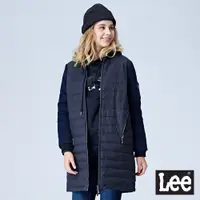 在飛比找蝦皮商城優惠-Lee 素面長版羽絨外套 女 80%羽絨 20%羽毛 Mod