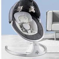 在飛比找蝦皮購物優惠-【免運】2023新款新生電動搖椅嬰兒床智能搖床搖搖椅寶寶躺椅