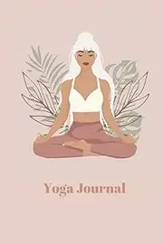 Woman with White Hair in Lotus Pose Yoga Notebook to Capture Sessions: Yoga Journal (6 x 9 inches, 150 pages)