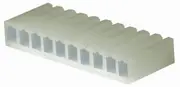 2 Pin 0.156 Header with crimp pins 3.96 pitch connector ten pack