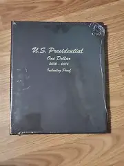 Dansco Album 8185 2012-2016 Presidential Dollars W/Proof $1 Coins New Sealed