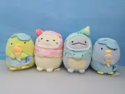 San-X Sumikko Gurashi Tokage Neko Penguin Soft Mochi Ice Cream Plush 20cm