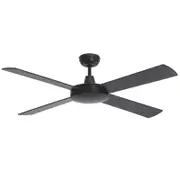 Mercator 130cm Black 4 Blade Grange Ceiling Fan